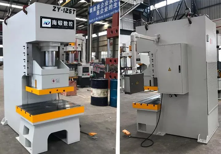 125 Ton High Precision Servo Hydraulic Punch Press Machine for Metal Hole Punching