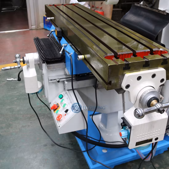 (4HW 5HW) Preço da máquina fresadora de torre de metal horizontal e vertical manual universal de desempenho