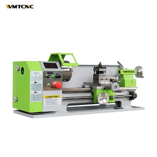 Máquina de torno de precisão WMTCNC D250V mini torno de bancada preço